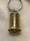 Real Bullet Motorcycle Bell - Brass