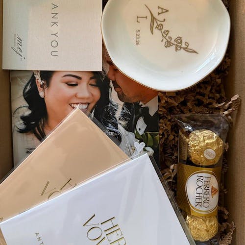 Personalized Engagement Ring Dish