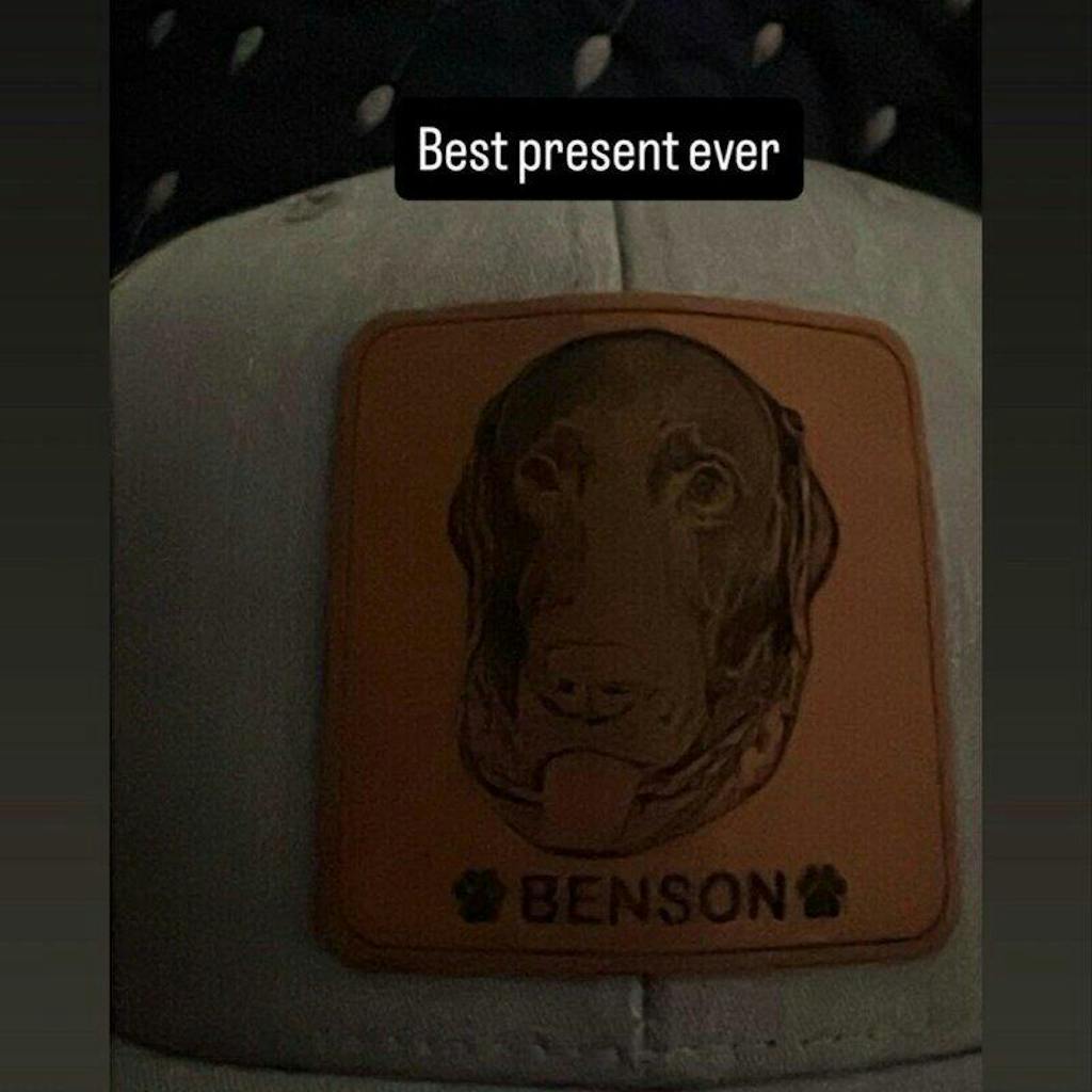 Personalized Trucker Hat with Dog Photo