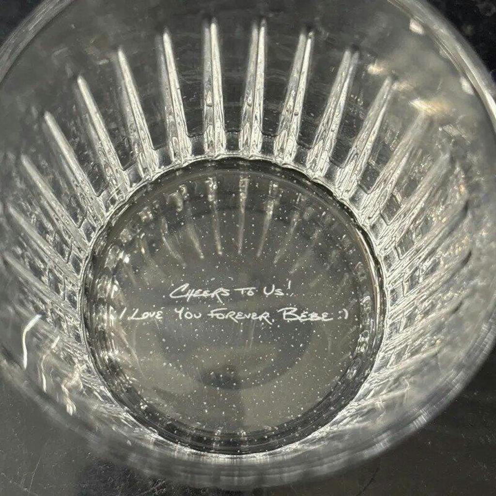 Personalized Handwriting Whiskey Glass