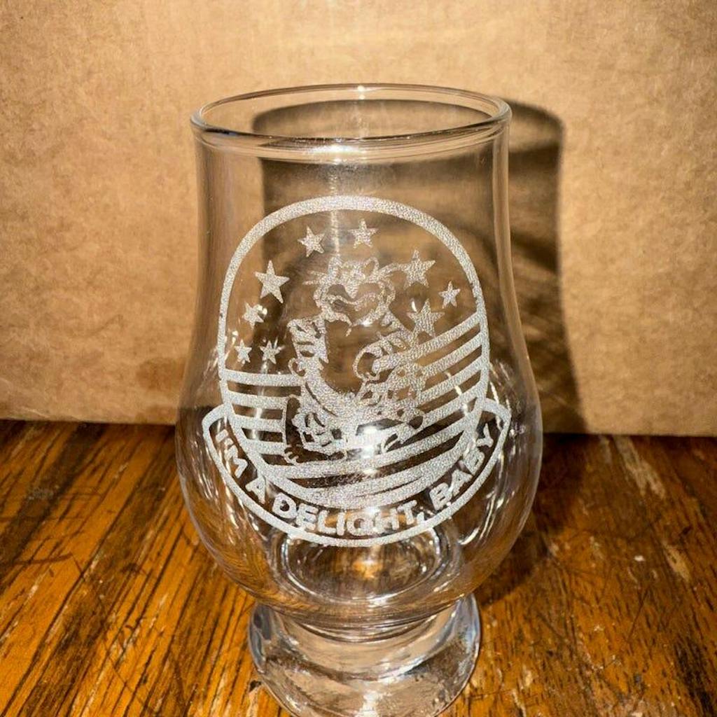 Personalized Logo Whiskey Tasting Glass