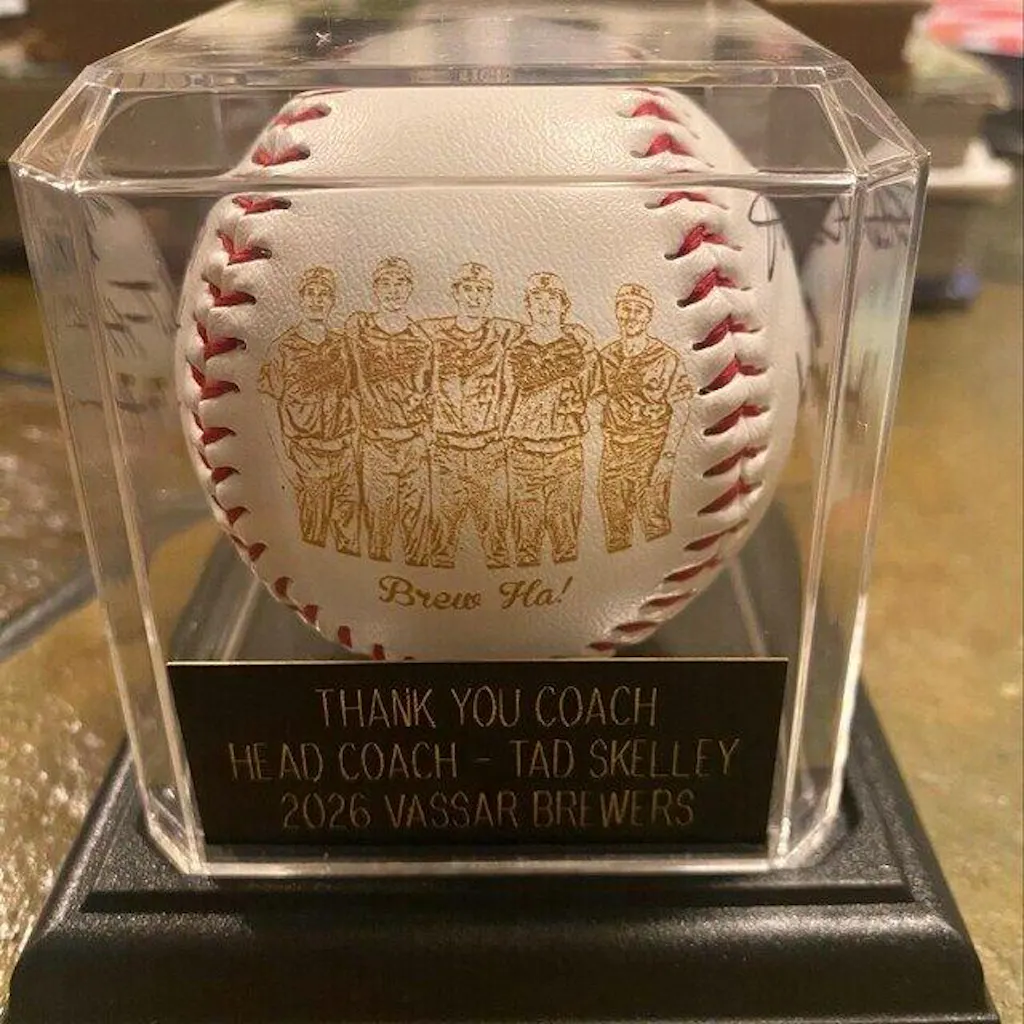 Personalized Photo Engraved Baseball