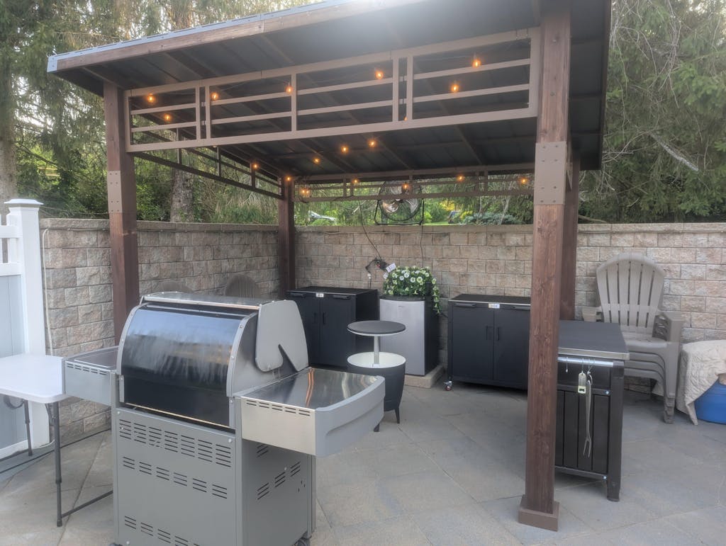 Chandler Metal Frame Hardtop Gazebo