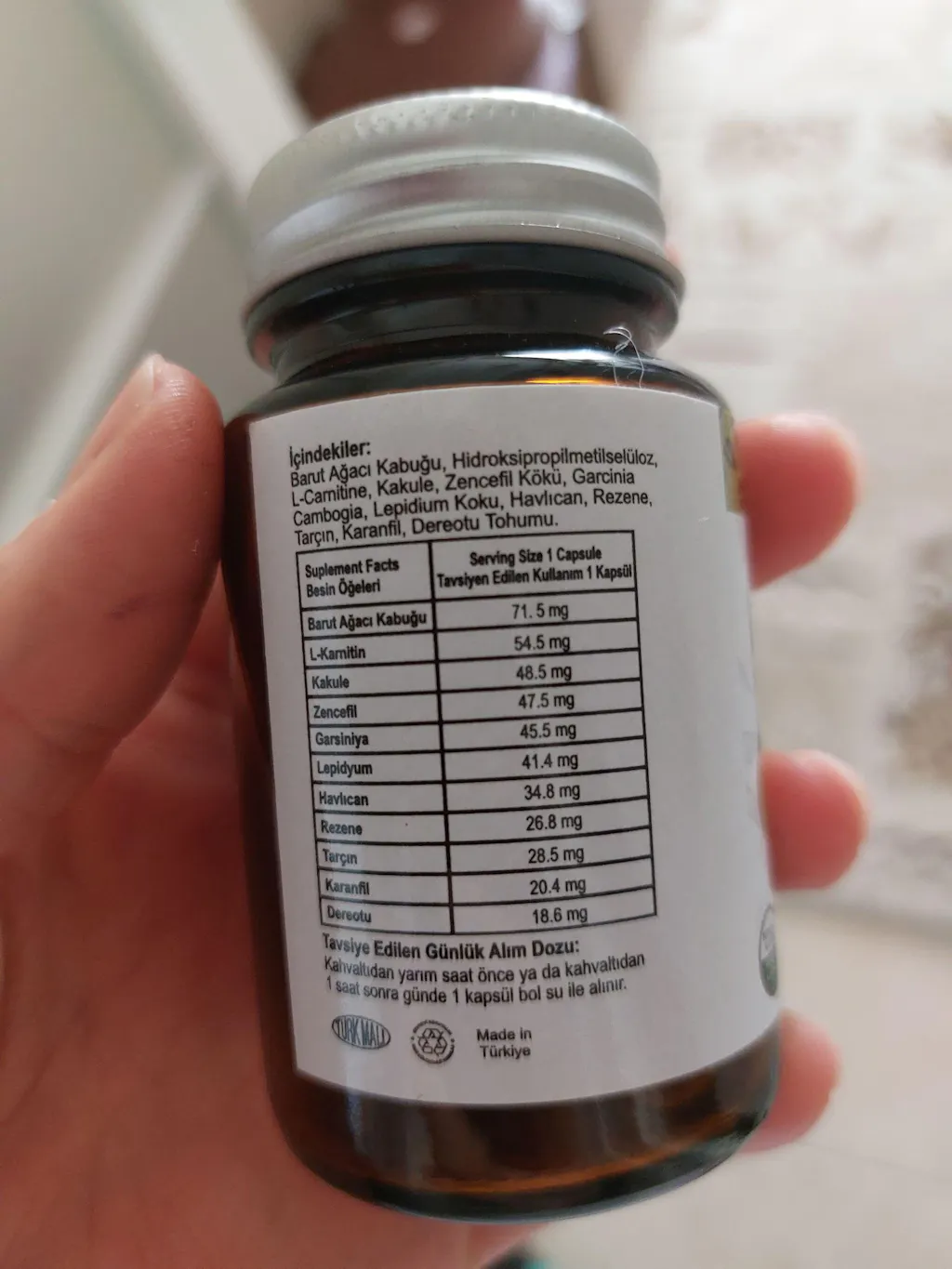 l carnitina aminoacido       HHS A1 L-carnitine Lepidium, 30     Uzum Market