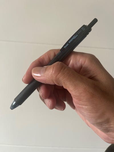 Lapicero de Gel Pentel EnerGel S - Tinta Negra - 0.3 mm