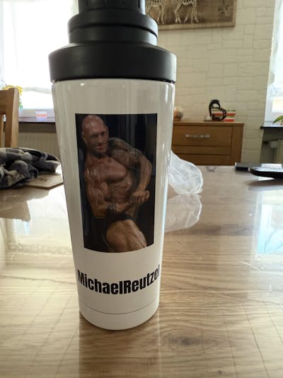 PERSONALISIERBARER - EDELSTAHL SHAKER