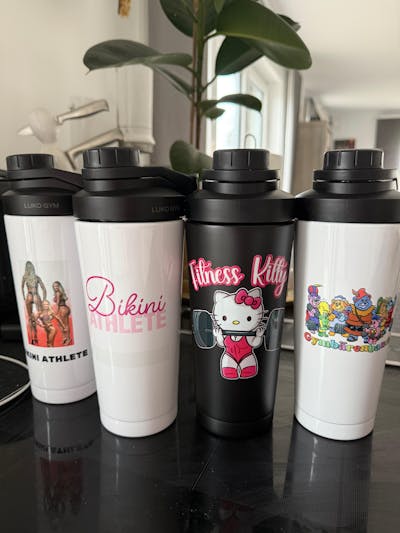 GYMBÄRENBANDE -  EDELSTAHL SHAKER