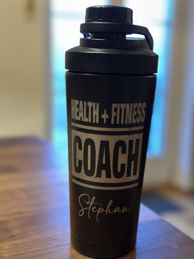 PERSONALISIERBARER - EDELSTAHL SHAKER