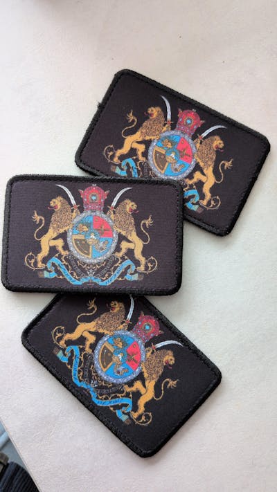 Personalisierbares Patch mit Klett – Eigenes Logo, Name, Flagge, QR Code, ab 1 Stück