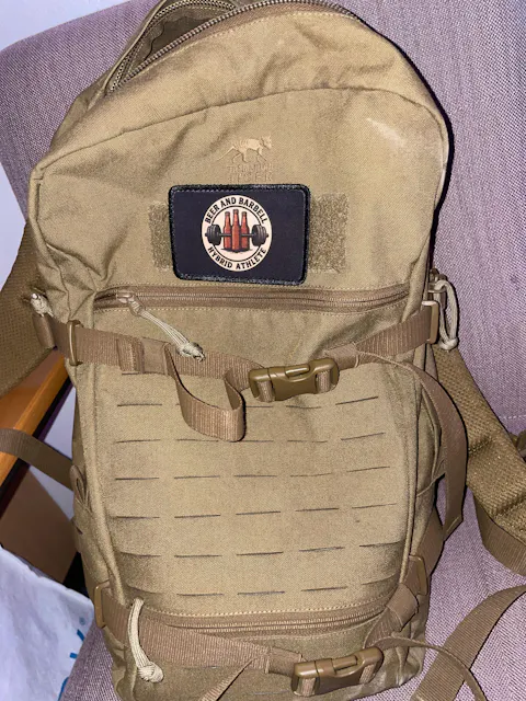 Personalisierbares Patch mit Klett – Eigenes Logo, Name, Flagge, QR Code, ab 1 Stück