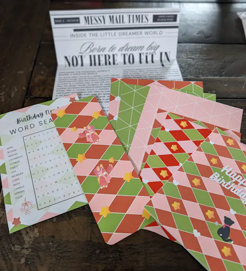 Little Dreamers Messy Mail Club - Vol. 2