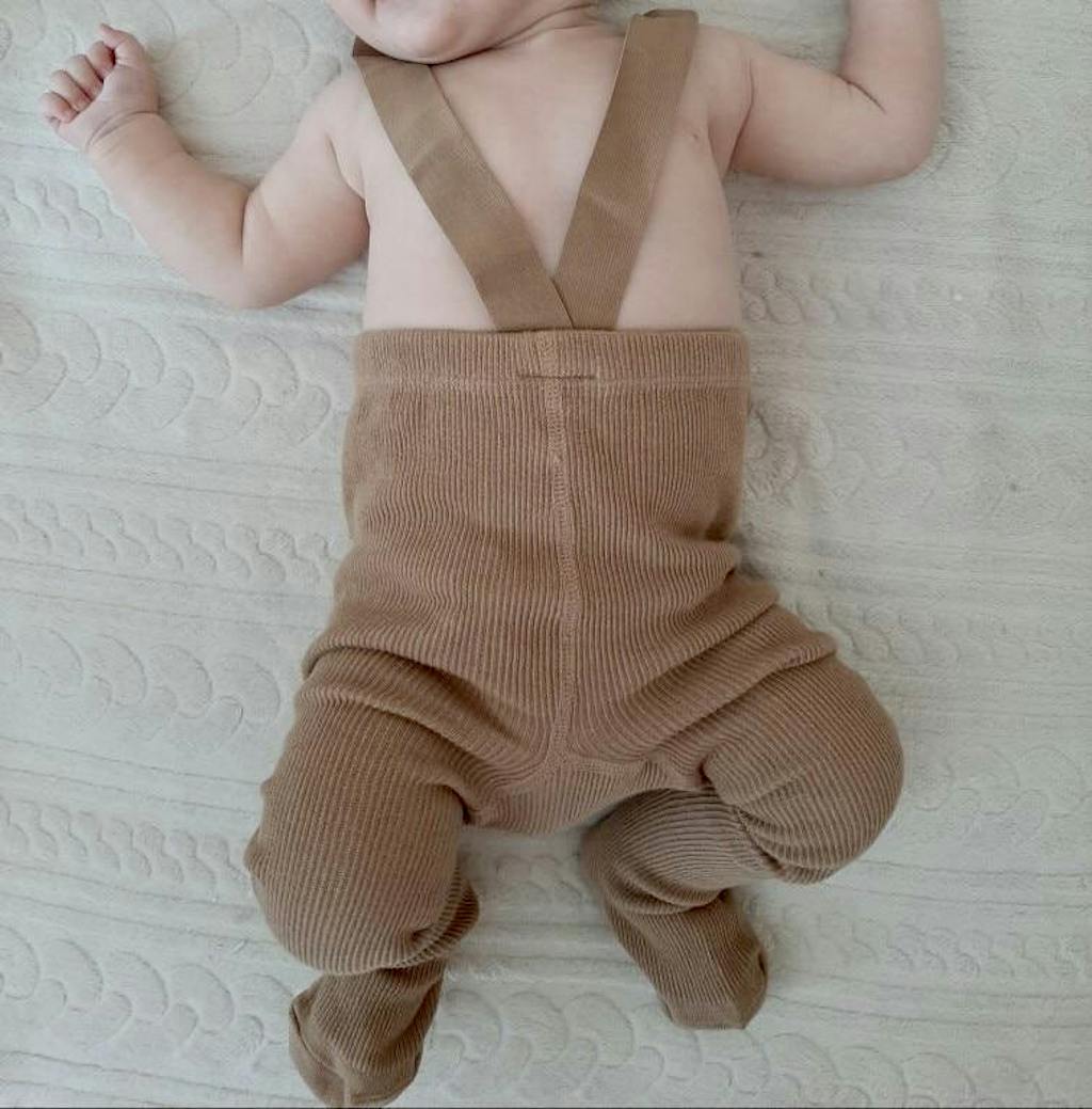 Ribbed Suspender Tights