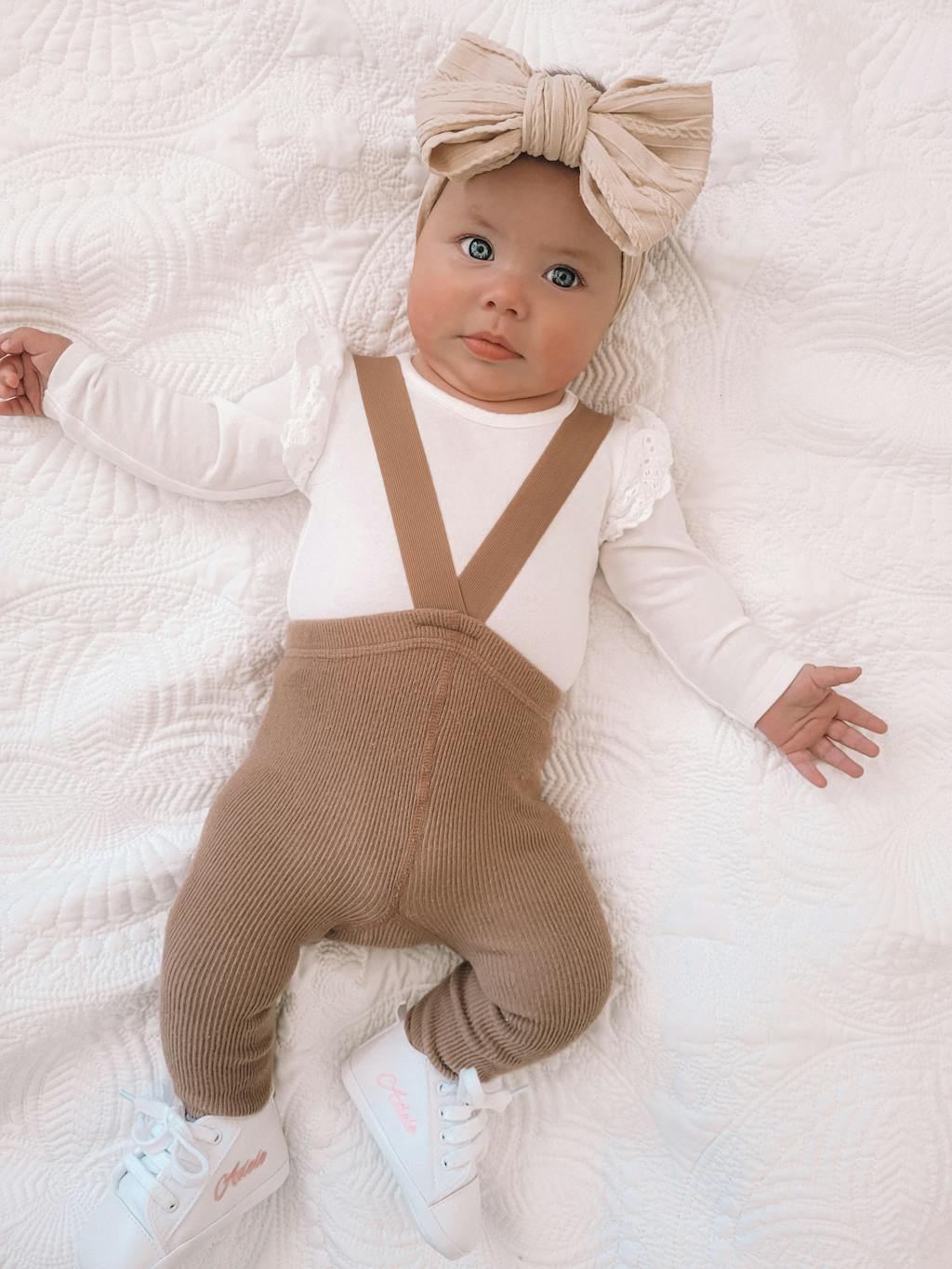 Ribbed Suspender Tights