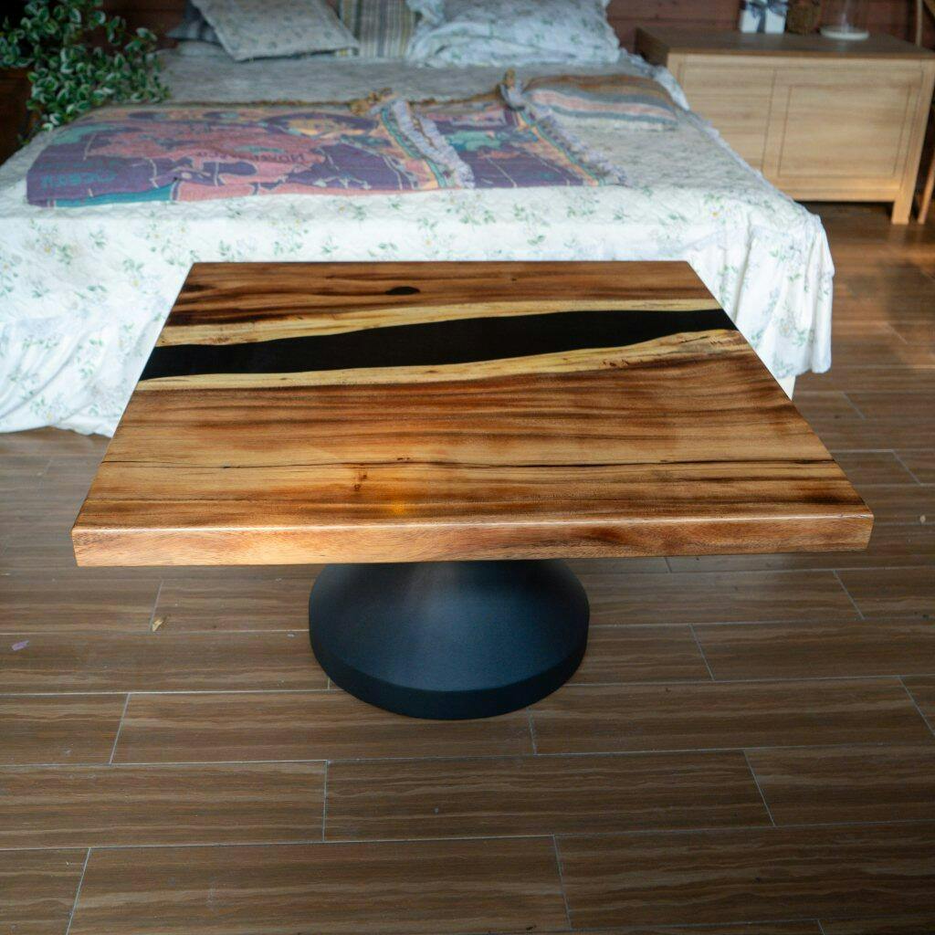 Square Epoxy Table Top 29" x 29"
