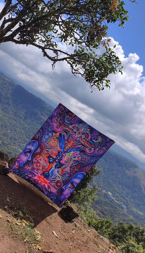 Parallel Dreams Wall Tapestry – Premium Large Art