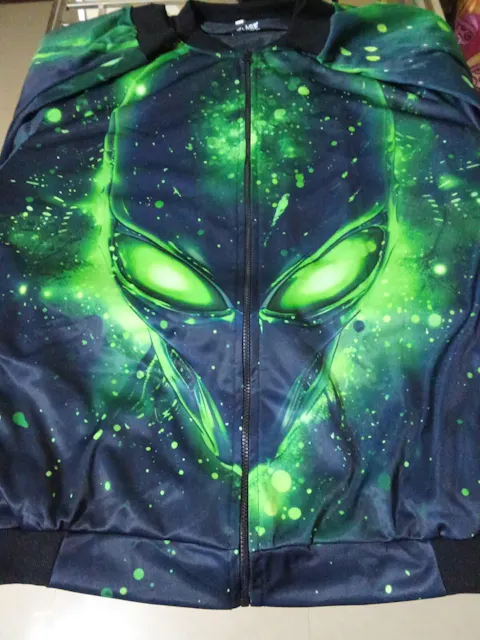 Xylo Alien Bomber Jacket - UNISEX