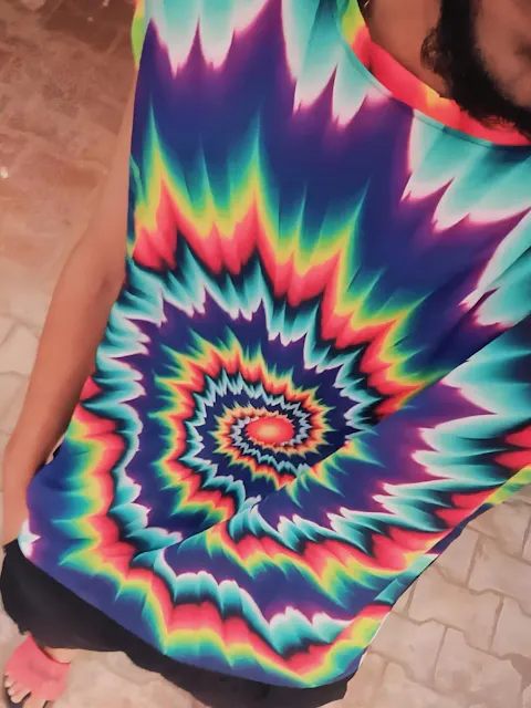 Galactic Spin Festival Sleeveless Tee