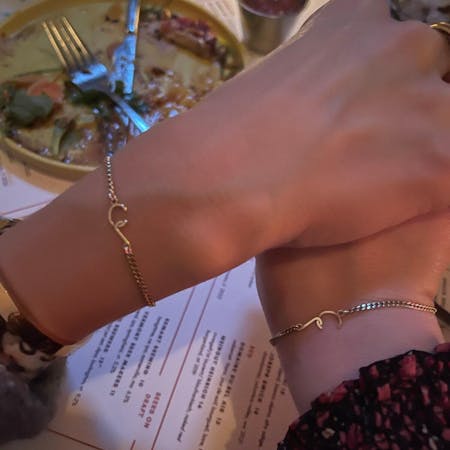Bracelet Personnalisé Deux Lettres