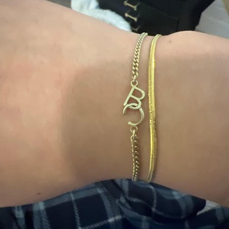 Bracelet Personnalisé Deux Lettres