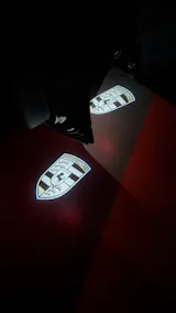 Porsche Compatible Car Door Projector Light