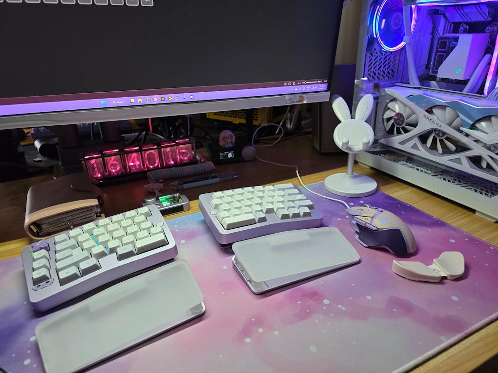 Qwertykeys QK Alice Duo - Split Ergonomic Mechanical Keyboard