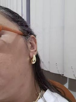 Ambrosia Chunky Teardrop Studs