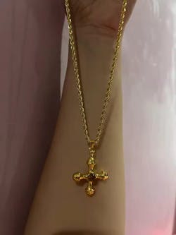 Jupiter Byzantine Cross Necklace