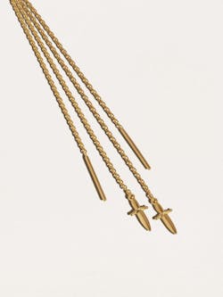 Edgy Dagger Mismatched Earrings