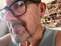 Oliver Handmade Silver Snake Men's Earrings