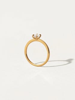 Ashlee Marquise Solitaire Engagement Ring