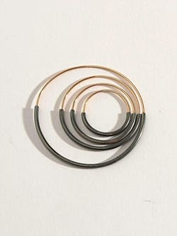 Kim Small Hoop Earrings in 14K Gold Filled
