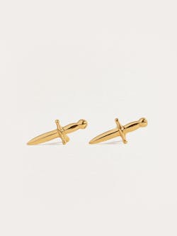 Tessa Sword Stud Earrings – Sleek & Modern Dagger Earrings