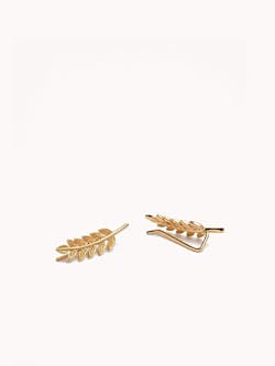 Leaf Ear Climber Earring