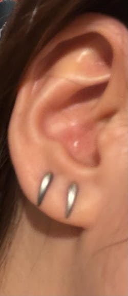 Aura Dainty Tusk Earring