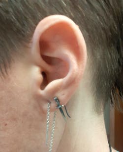 Skye Sword Climber Earrings