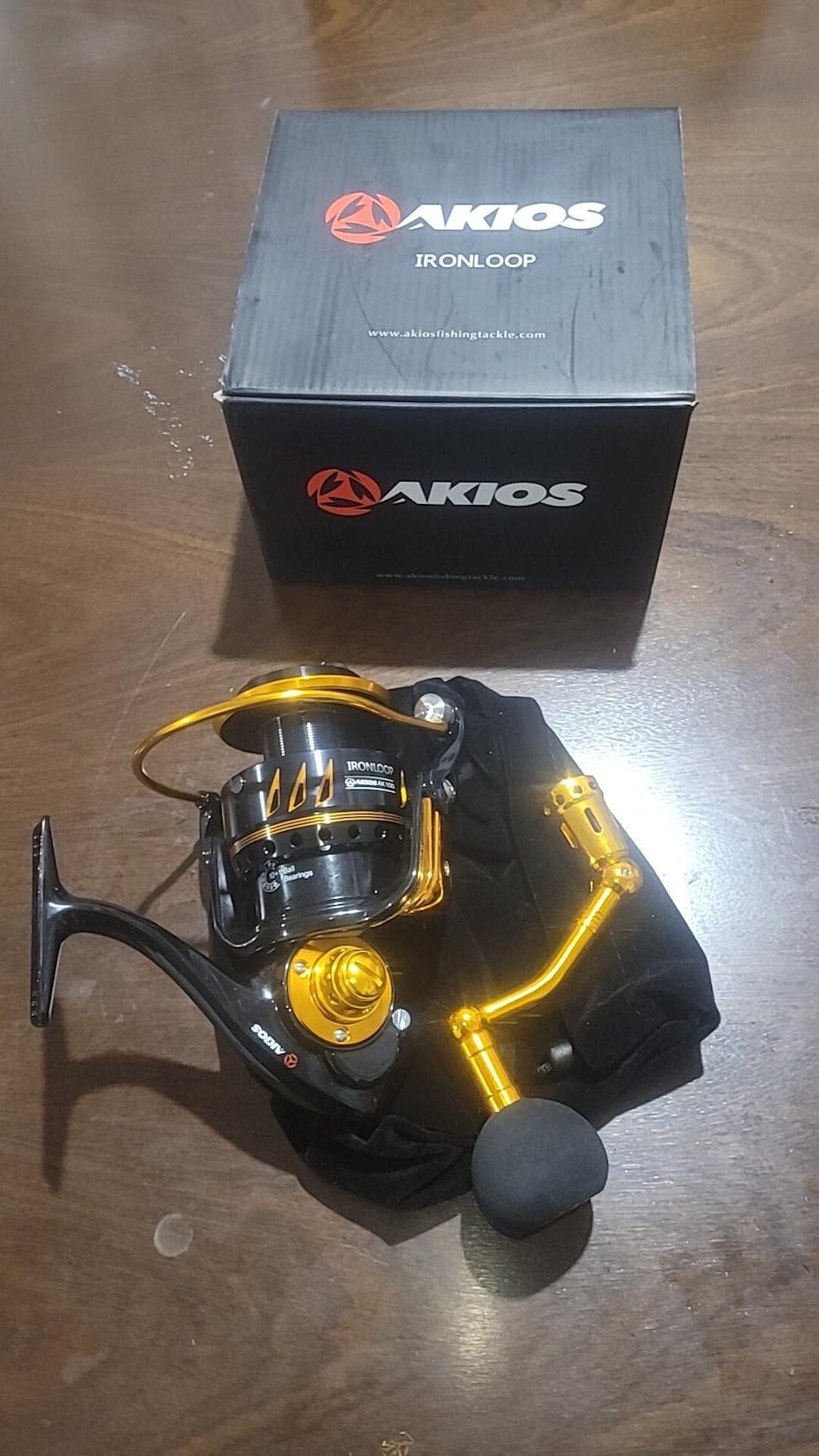 Akios Ironloop AK100 Fixed Spool Reel 30kg Drag Spinning Reel – Lure Me