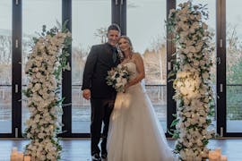 Emerald Green Bouquet Bridal Cascade White Hunter Green Bridesmaids Bouquet Emerald Green Forest Ivory Cascading Bouquet Gold Artificial