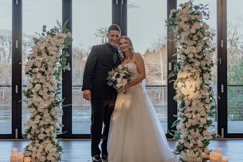 Emerald Green Bouquet Bridal Cascade White Hunter Green Bridesmaids Bouquet Emerald Green Forest Ivory Cascading Bouquet Gold Artificial