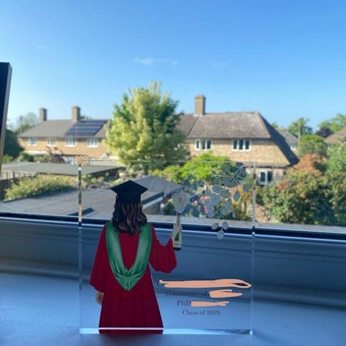 Personalized Mail Carrier Father's Day Gift Decor Acrylic Plaque - Custom 3D Style "Knock Knock" Acrylic Plaque