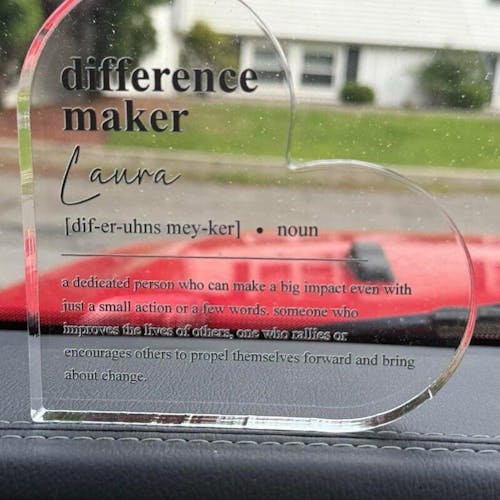 Custom Name Trucker Dad Father's Day Gift Acrylic Plaque - 3D "Eat Sleep Drive Repeat" Action Plaque Decor