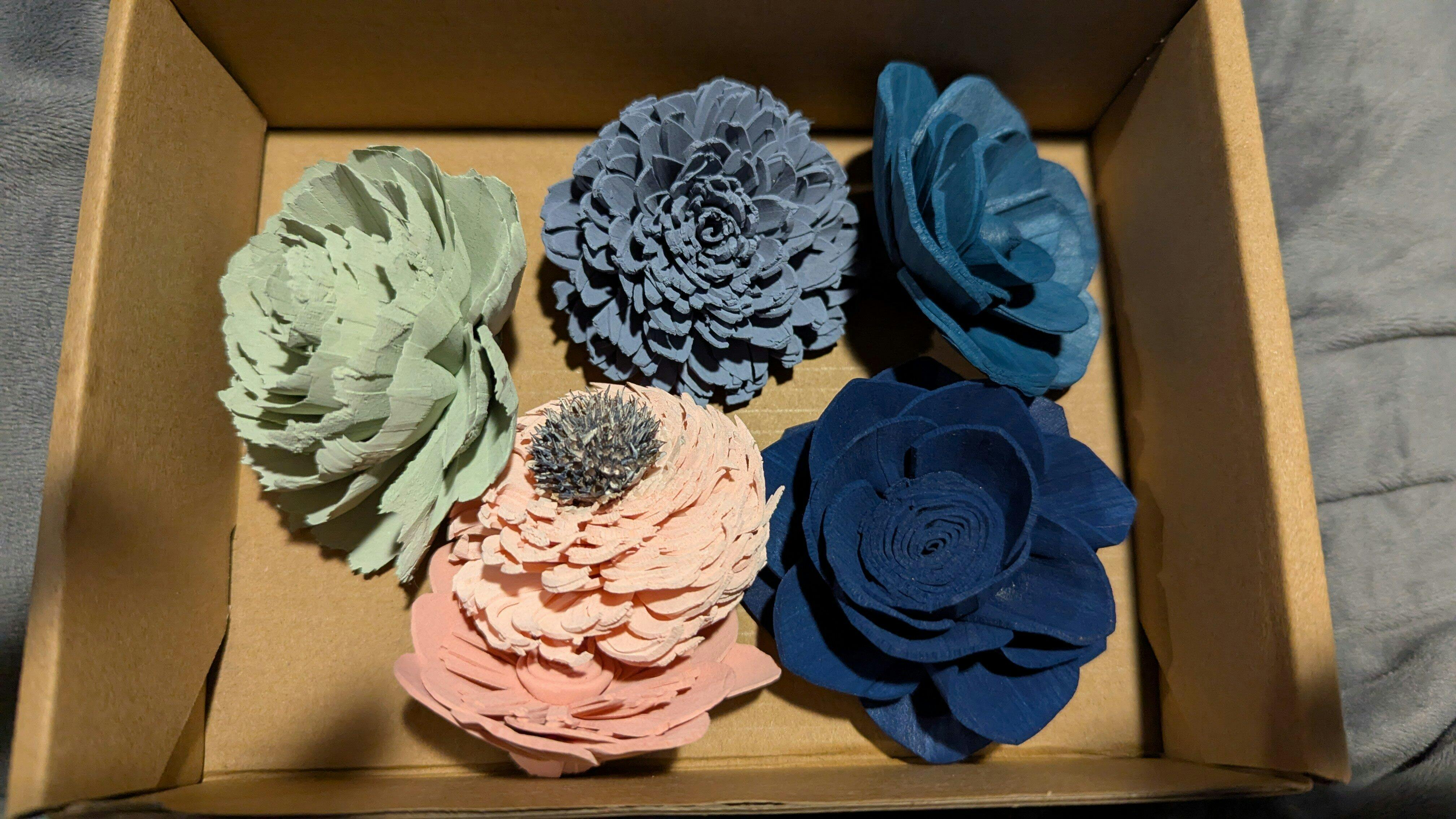 Custom Sample Pack of Dyed Sola Flowers - Pack of 6 – Luv Sola Flowers