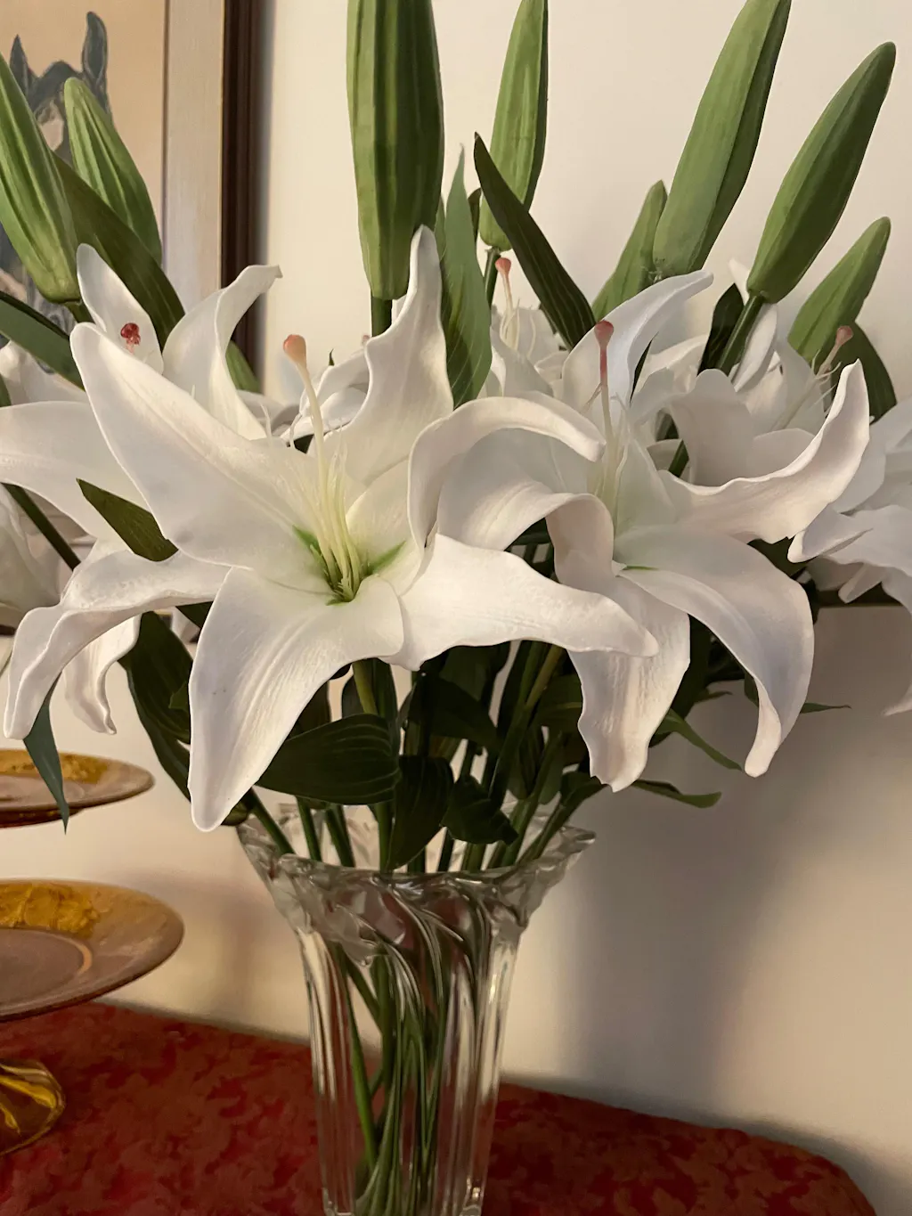 Faux Orange Asiatic Lily | Real Touch | Luv Sola Flowers