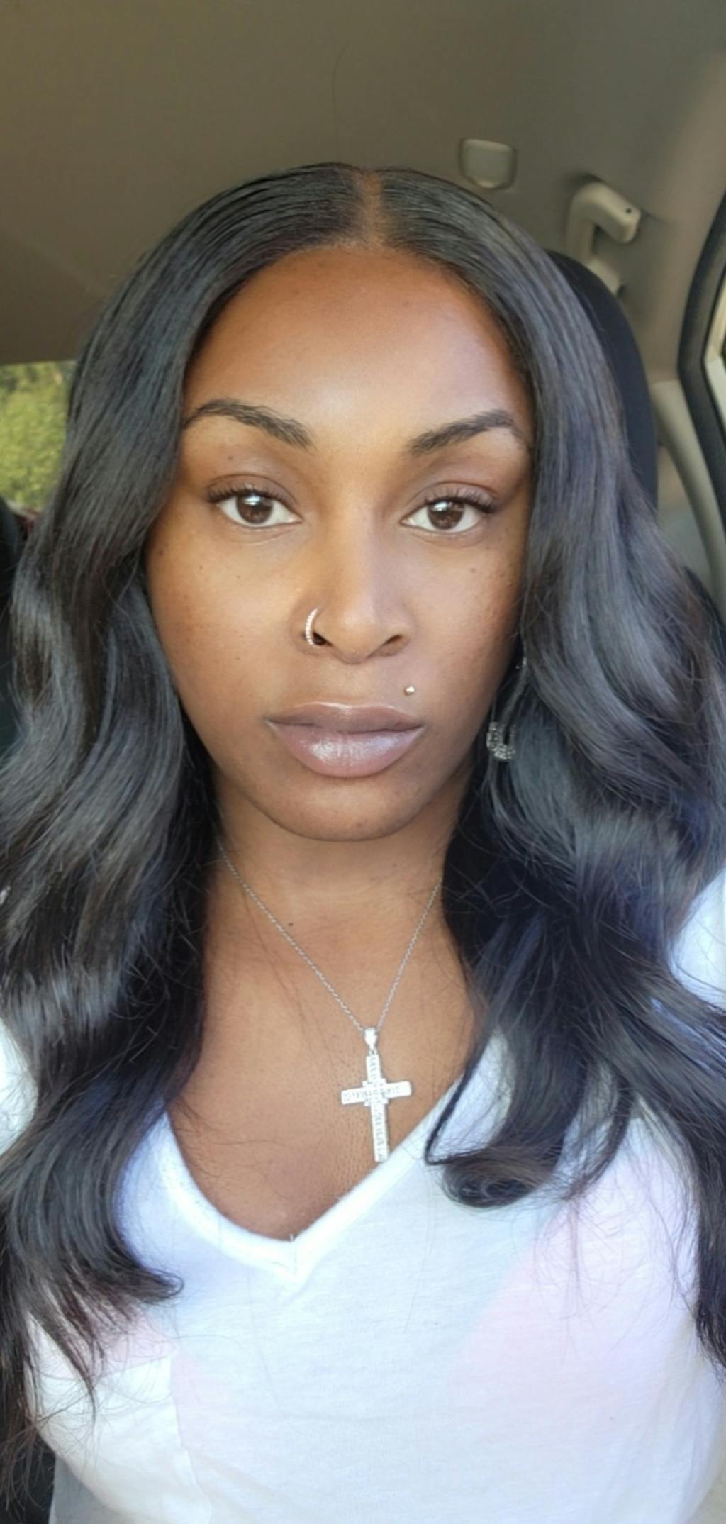 6x6 Lace Middle Part Body Wave Lace Wig Super Lace Closure Wig