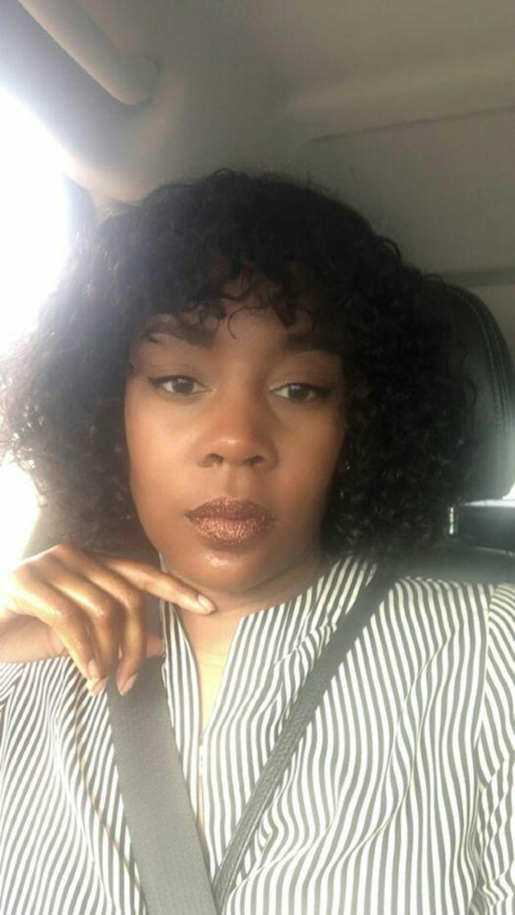 Natural Short Curly Top Lace Fringe Wig With Hot Bangs Upgraded 2.0