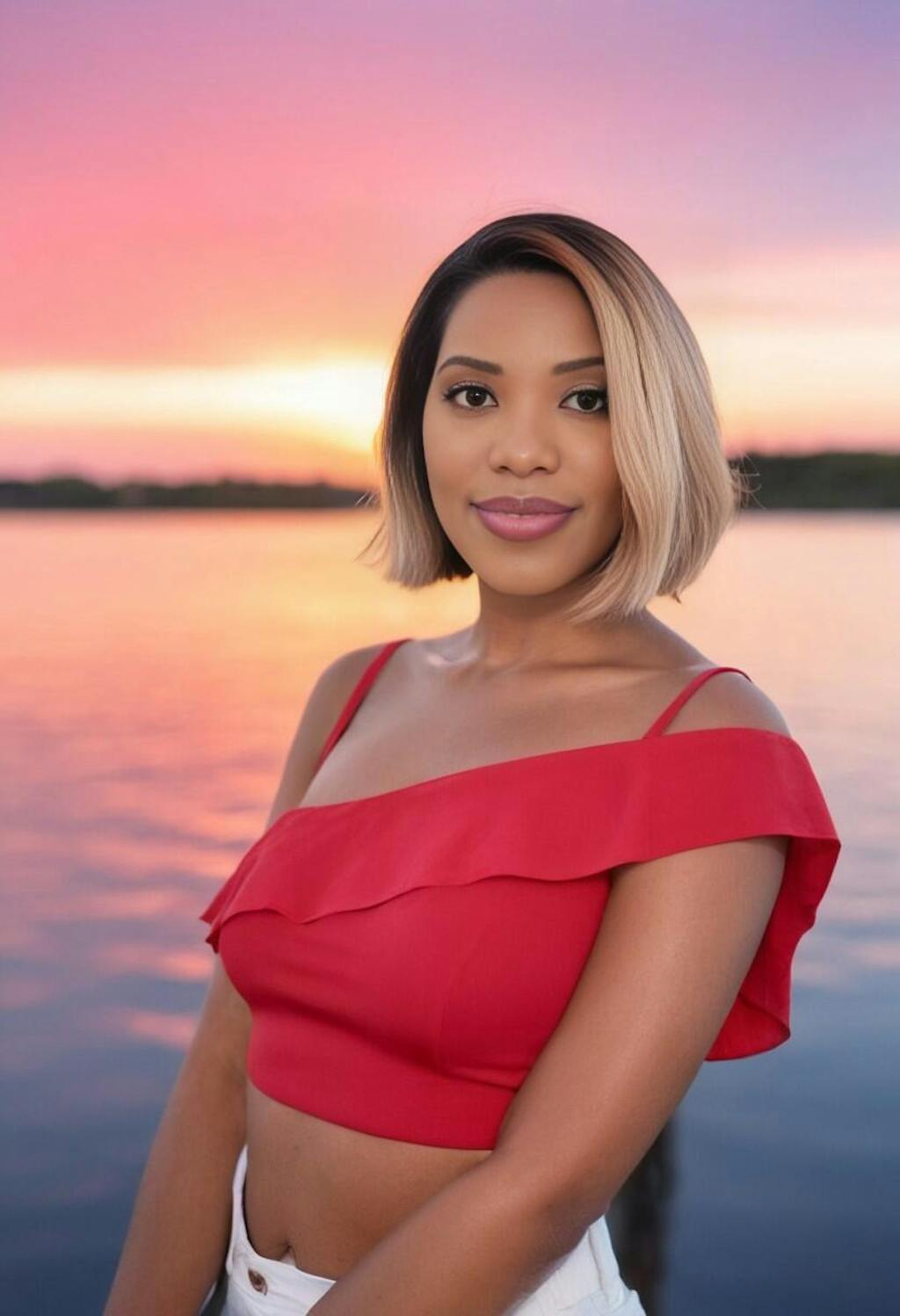 Ash Blonde Ombre Blunt Cut Bob Glueless Minimalist HD Lace Short Bob Wig Ready to Go Pre-Cut Lace