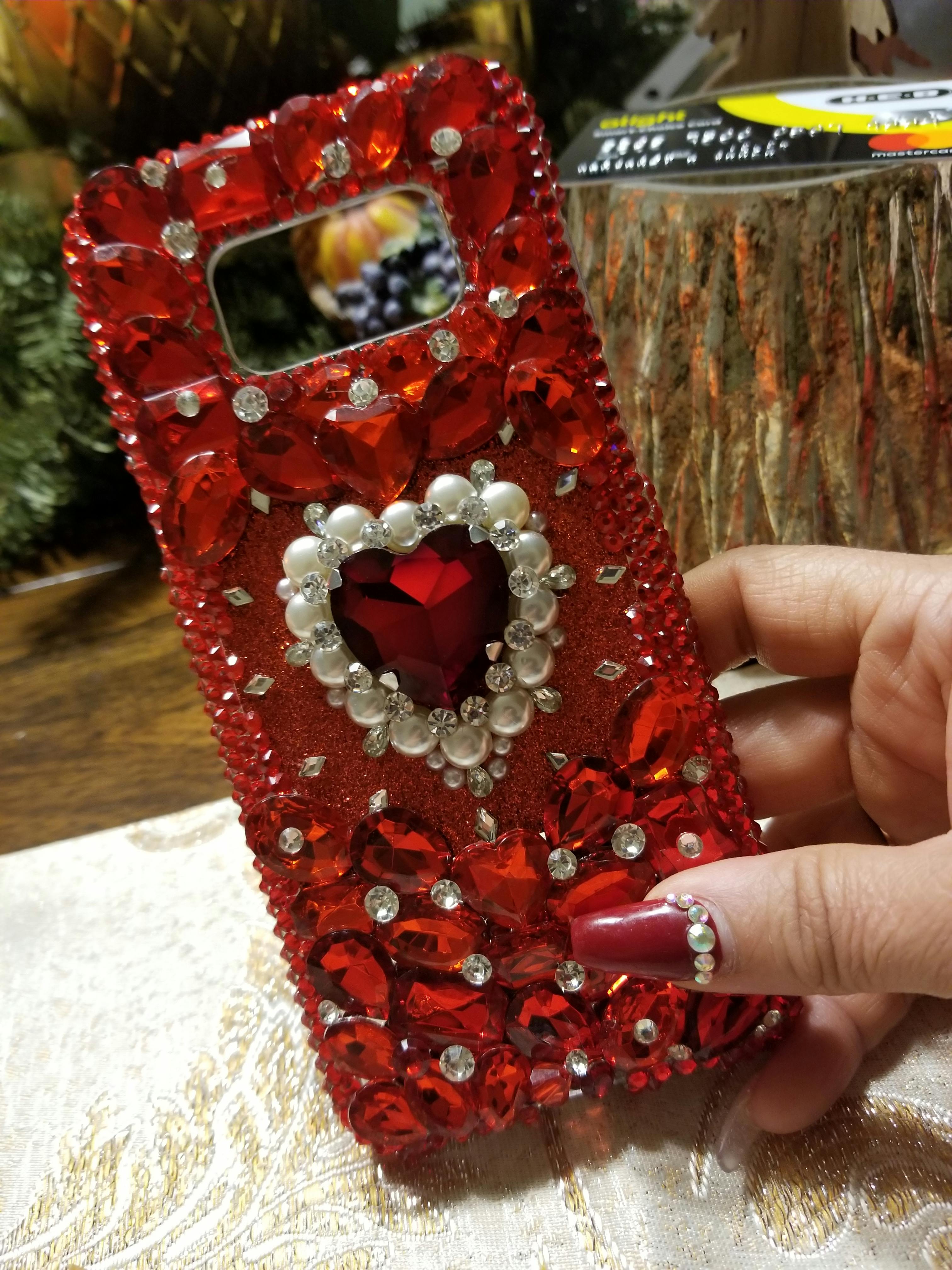 Bling Phone Cases Handmade With Crystals From Swarovski