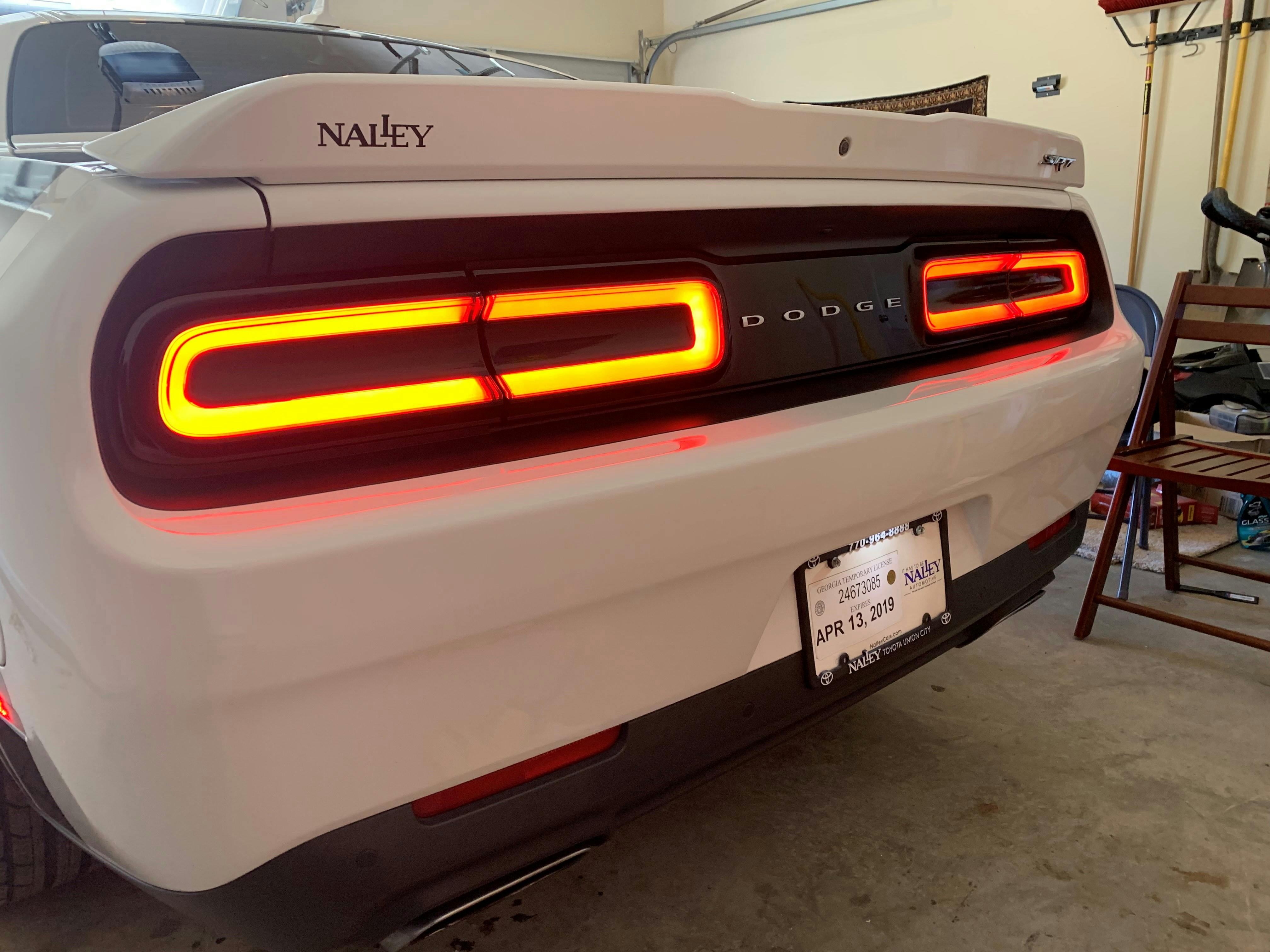 Dodge Challenger Tinted Tail Lights