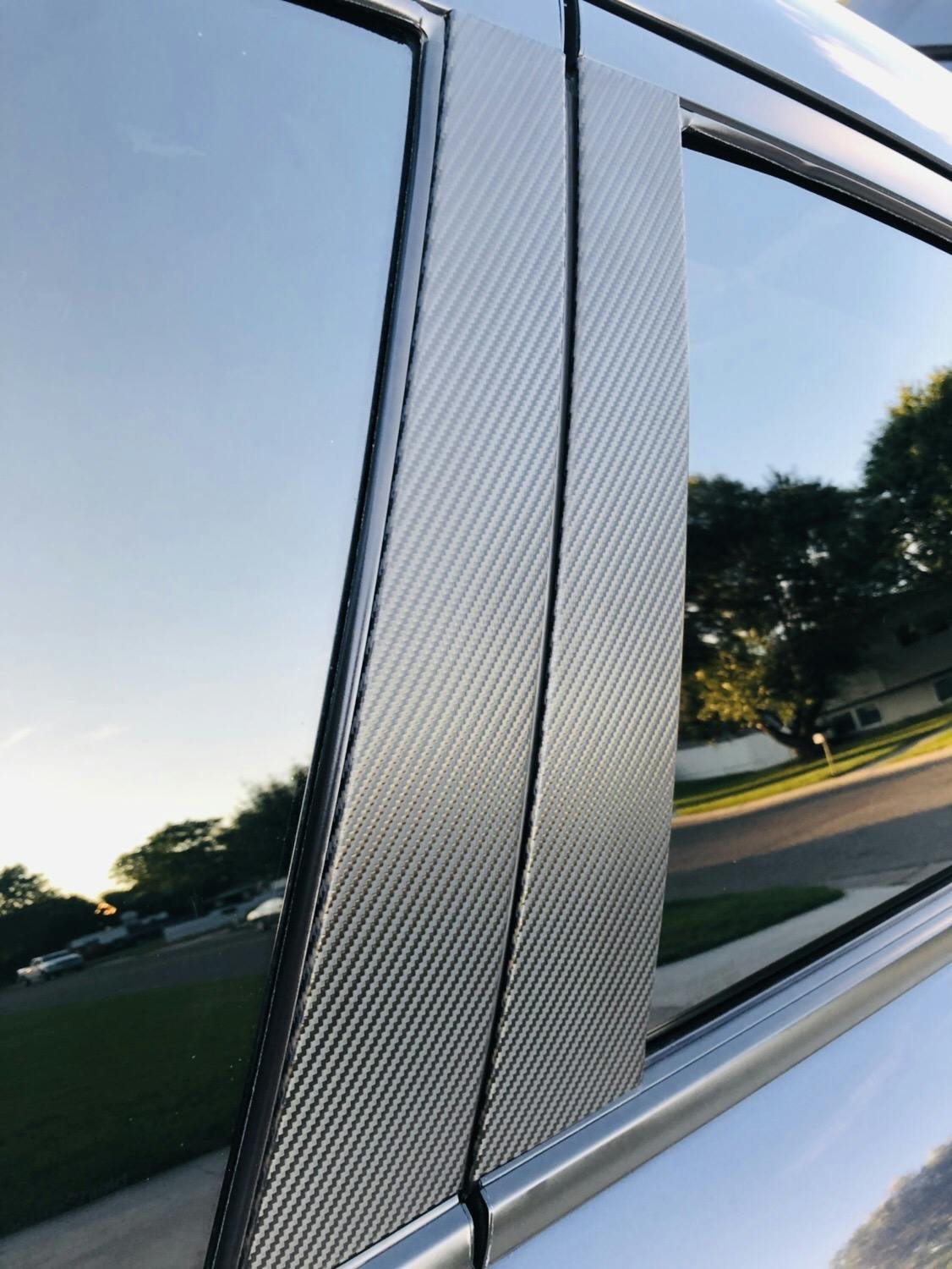2011+ Dodge Charger Door Pillar Wrap Kit