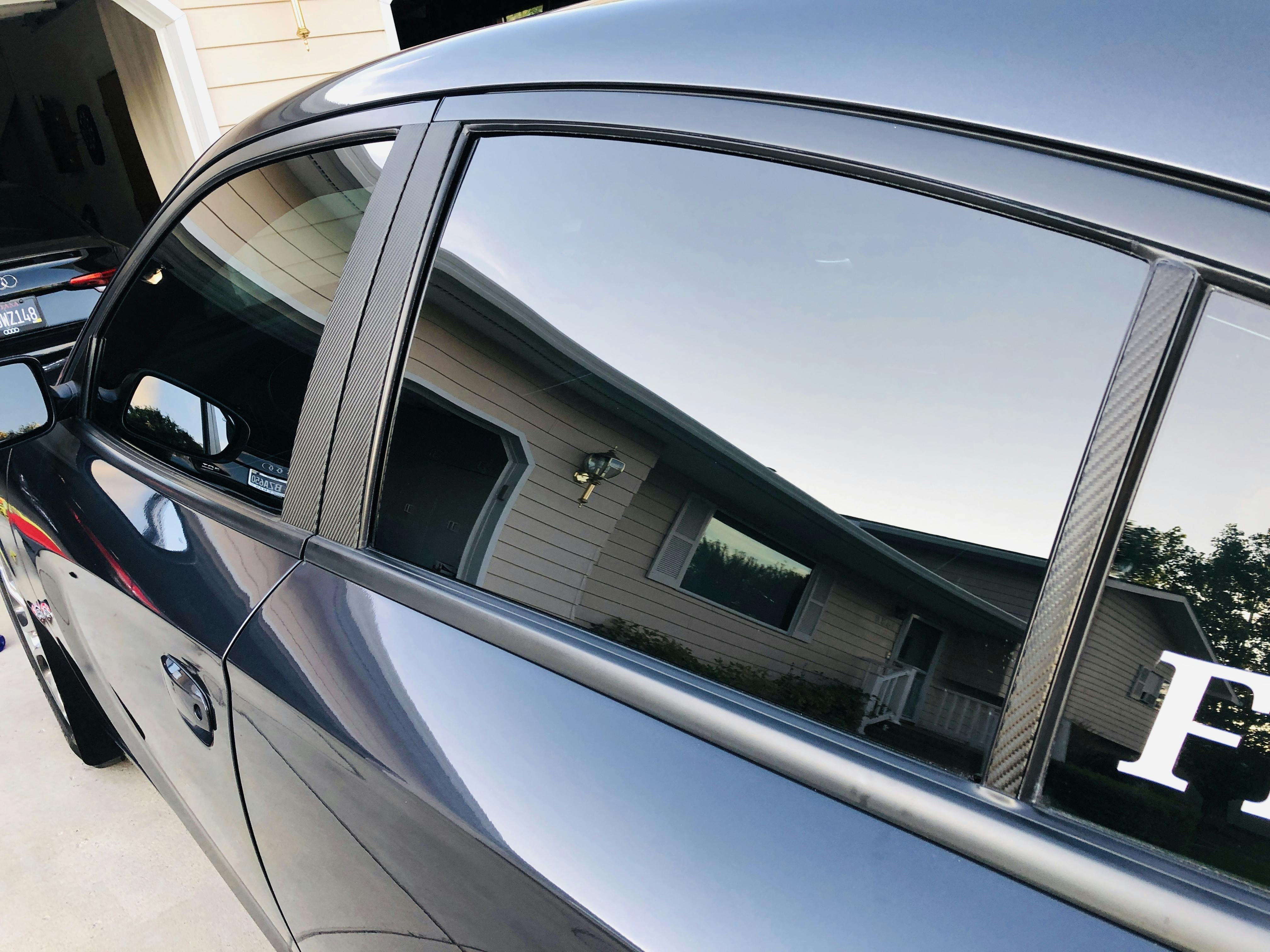 2011+ Dodge Charger Door Pillar Wrap Kit