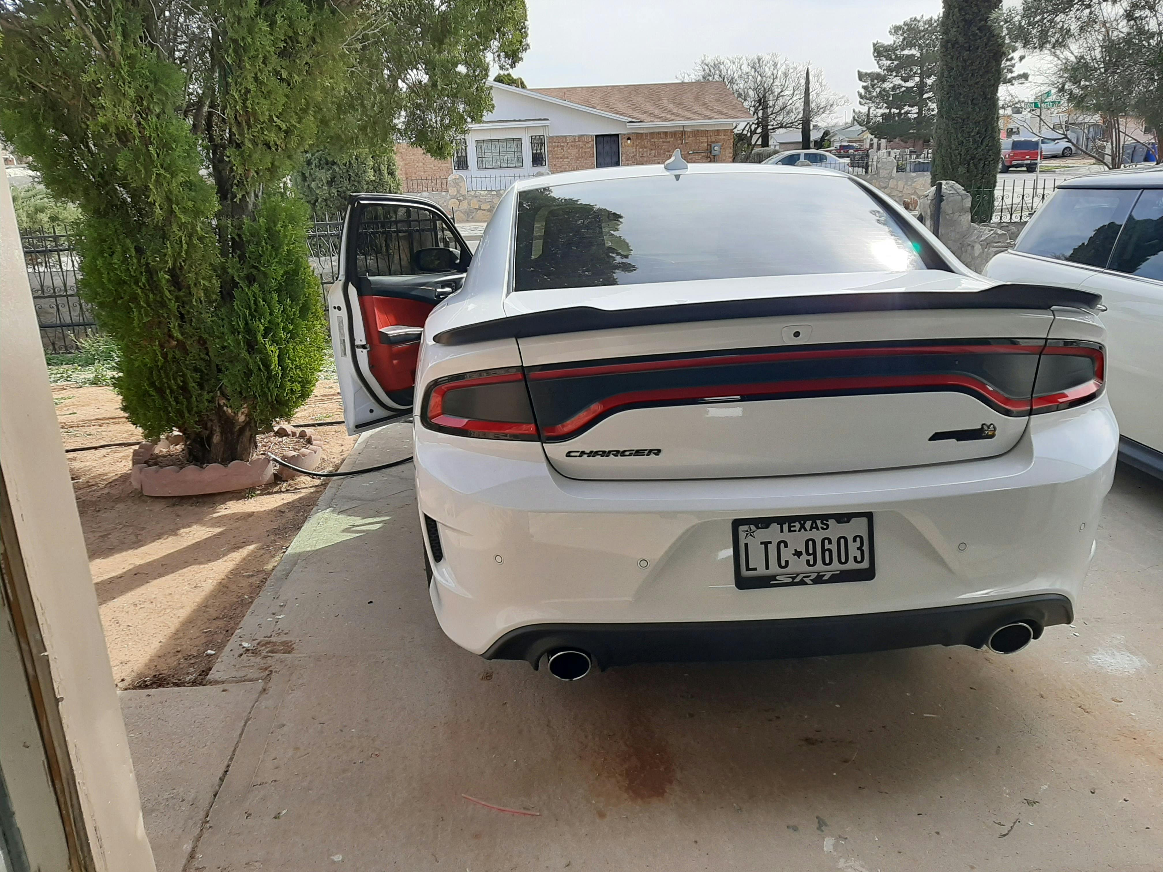 2015+ Charger Tail Light Tint Kit Type 2 (Center Overlay)